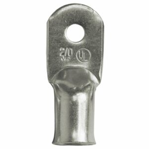 Image 1: Ancor Heavy Duty 2/0 AWG 1/4" Tinned Lug - 25-Pack
