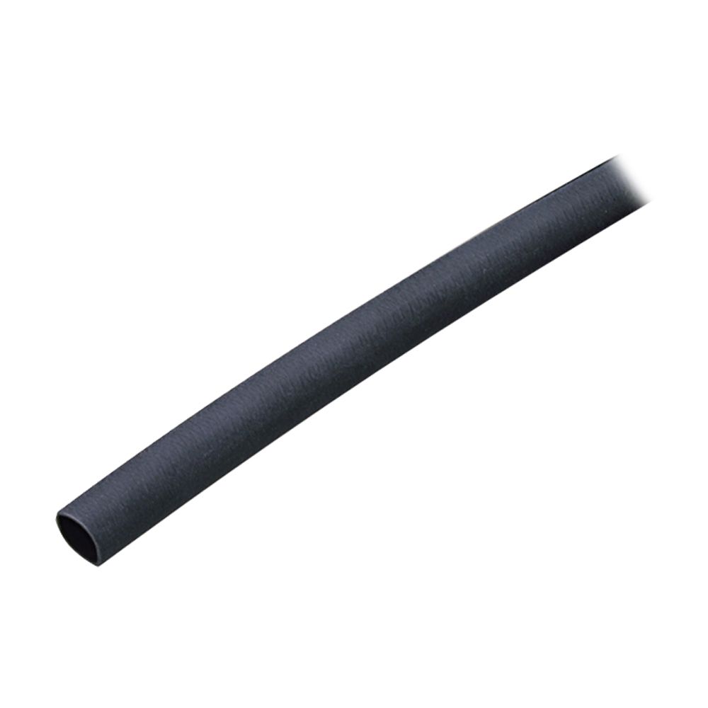 Image 1: Ancor Adhesive Lined Heat Shrink Tubing (ALT) - 1/4" x 48" - 1-Pack - Black