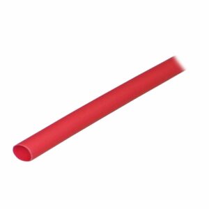 Image 1: Ancor Adhesive Lined Heat Shrink Tubing (ALT) - 1/4" x 48" - 1-Pack - Red