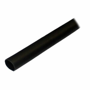 Image 1: Ancor Adhesive Lined Heat Shrink Tubing (ALT) - 1/2" x 48" - 1-Pack - Black
