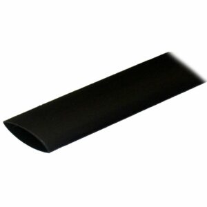 Image 1: Ancor Adhesive Lined Heat Shrink Tubing (ALT) - 1" x 48" - 1-Pack - Black