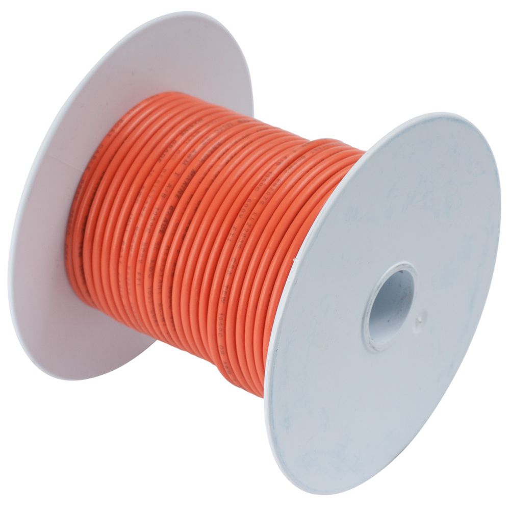 Image 1: Ancor Orange 18 AWG Tinned Copper Wire - 35'