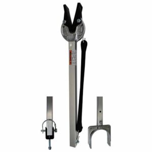 Image 1: Attwood Adjustable Transom Saver - Composite - Roller/Bolt