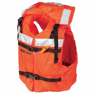 Image 1: Kent Type 1 Commercial Adult Life Jacket - Vest Style - Universal