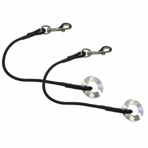 Image 1: TACO Shock Cord w/Glass Eye (Pair)