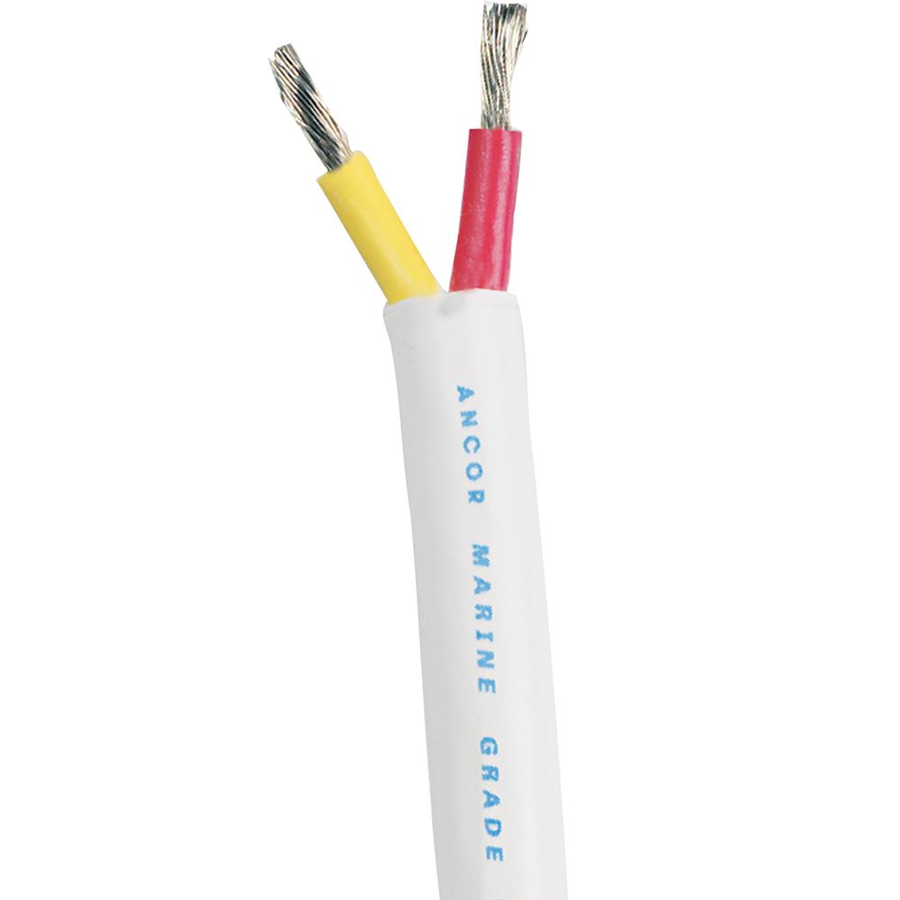 Image 1: Ancor Safety Duplex Cable - 16/2 AWG - Red/Yellow - Round - 500'