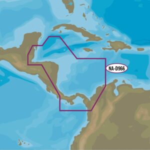 Image 1: C-MAP 4D NA-D966 - Belize to Panama Local