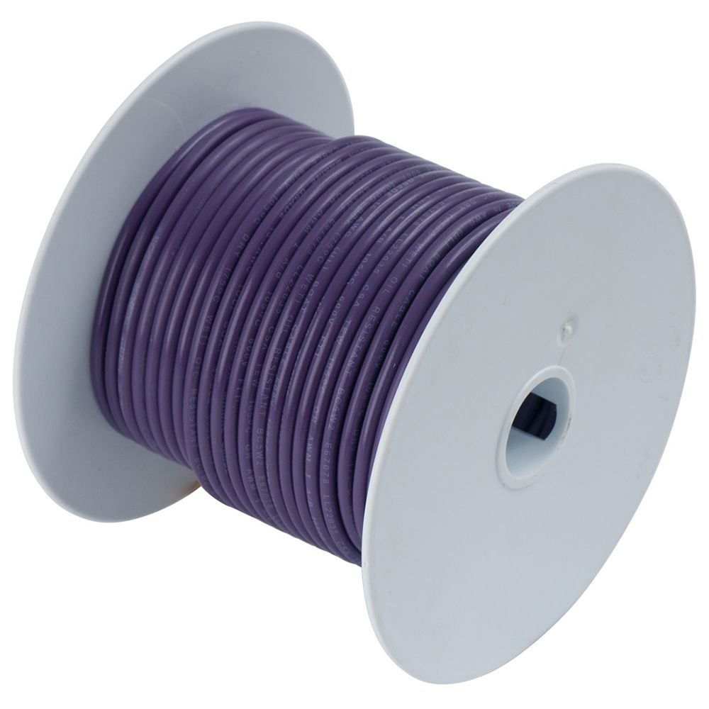 Image 1: Ancor Purple 14 AWG Tinned Copper Wire - 500'