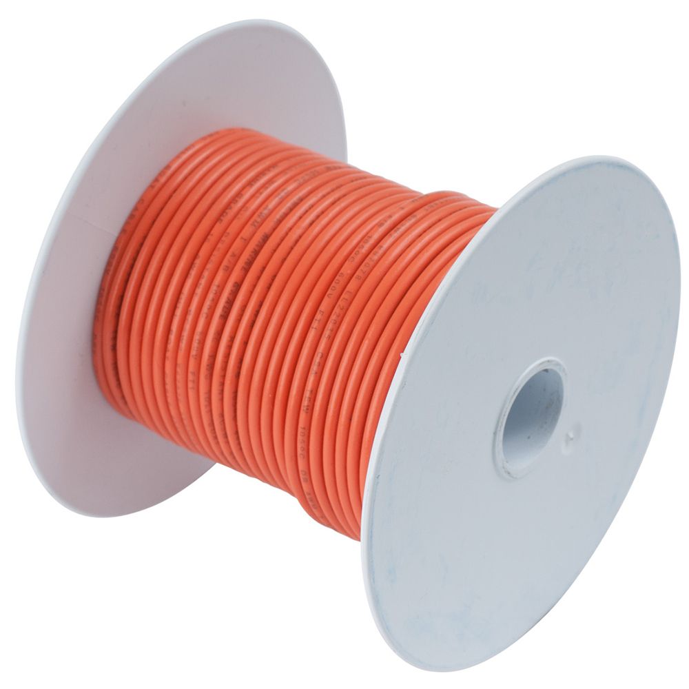 Image 1: Ancor Orange 12 AWG Tinned Copper Wire - 25'