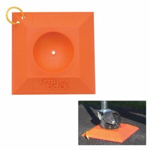 Image 1: Safe-T-Alert Heavy Duty Trailer Dock/Jack Stand Pad