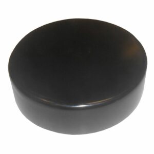 Image 1: Monarch Black Flat Piling Cap - 10.5"