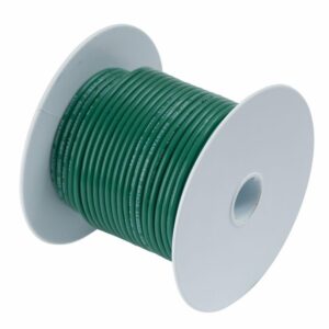Image 1: Ancor Green 8 AWG Tinned Copper Wire - 250'
