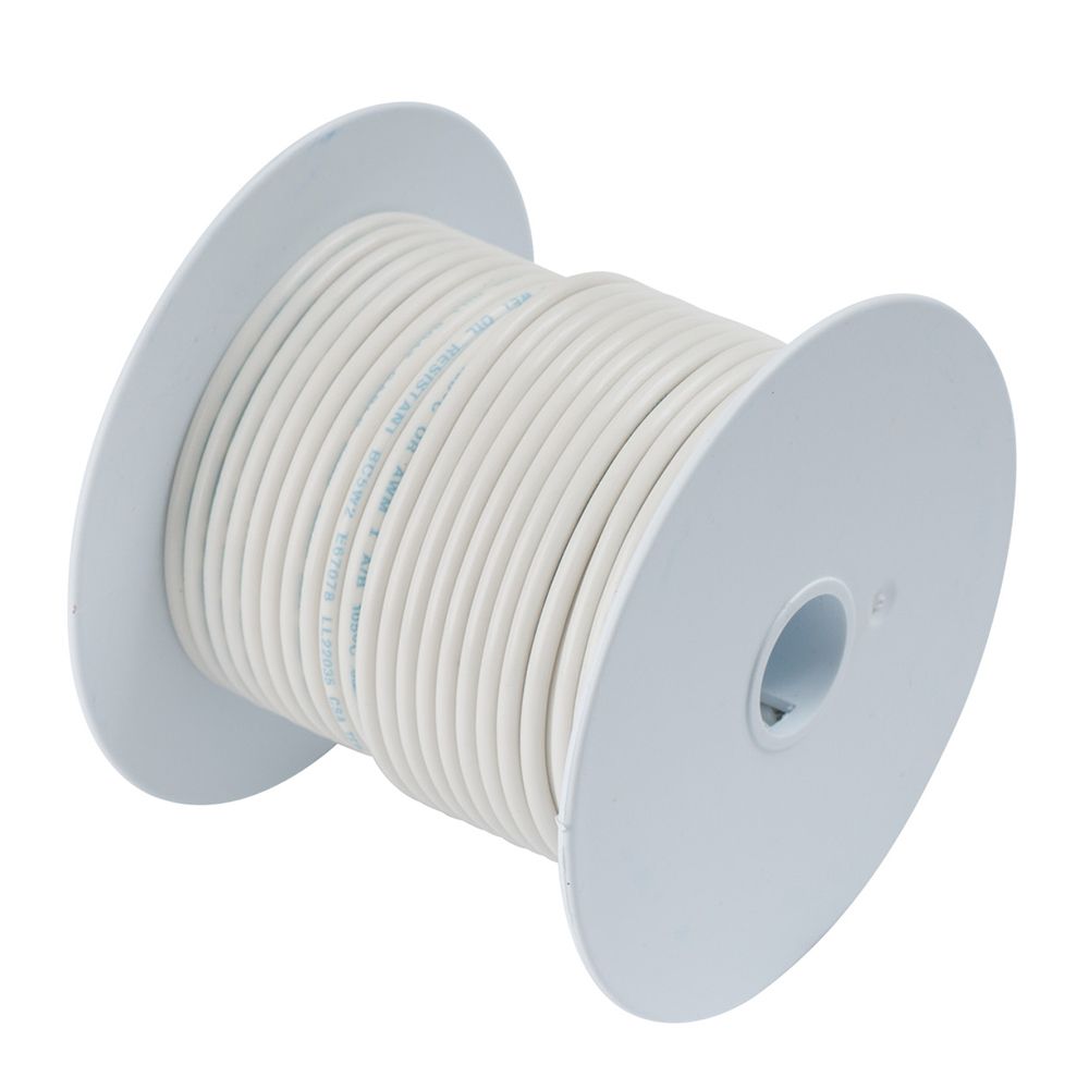 Image 1: Ancor White 8 AWG Tinned Copper Wire - 250'