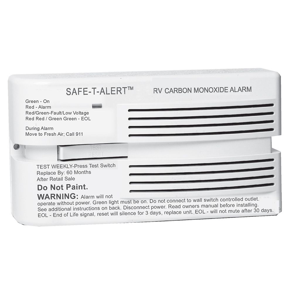 Image 1: Safe-T-Alert 65 Series RV Surface Mount Carbon Monoxide Alarm