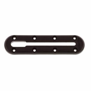 Image 1: Scotty 440 Low Profile Track - Black - 4"