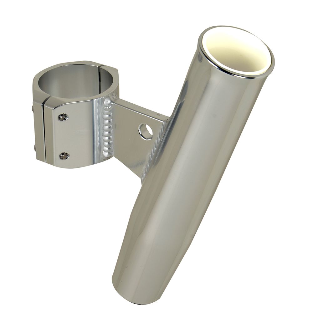 Image 1: C.E. Smith Aluminum Clamp-On Rod Holder - Vertical - 1.90" OD