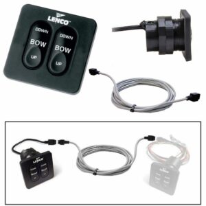 Image 1: Lenco Flybridge Kit f/Standard Key Pad f/All-In-One Integrated Tactile Switch - 20'