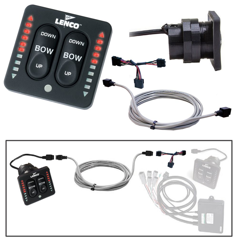 Image 1: Lenco Flybridge Kit f/LED Indicator Key Pad f/Two-Piece Tactile Switch - 20'