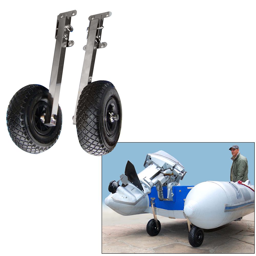 Image 1: Davis Wheel-A-Weigh Standard Launching Wheels