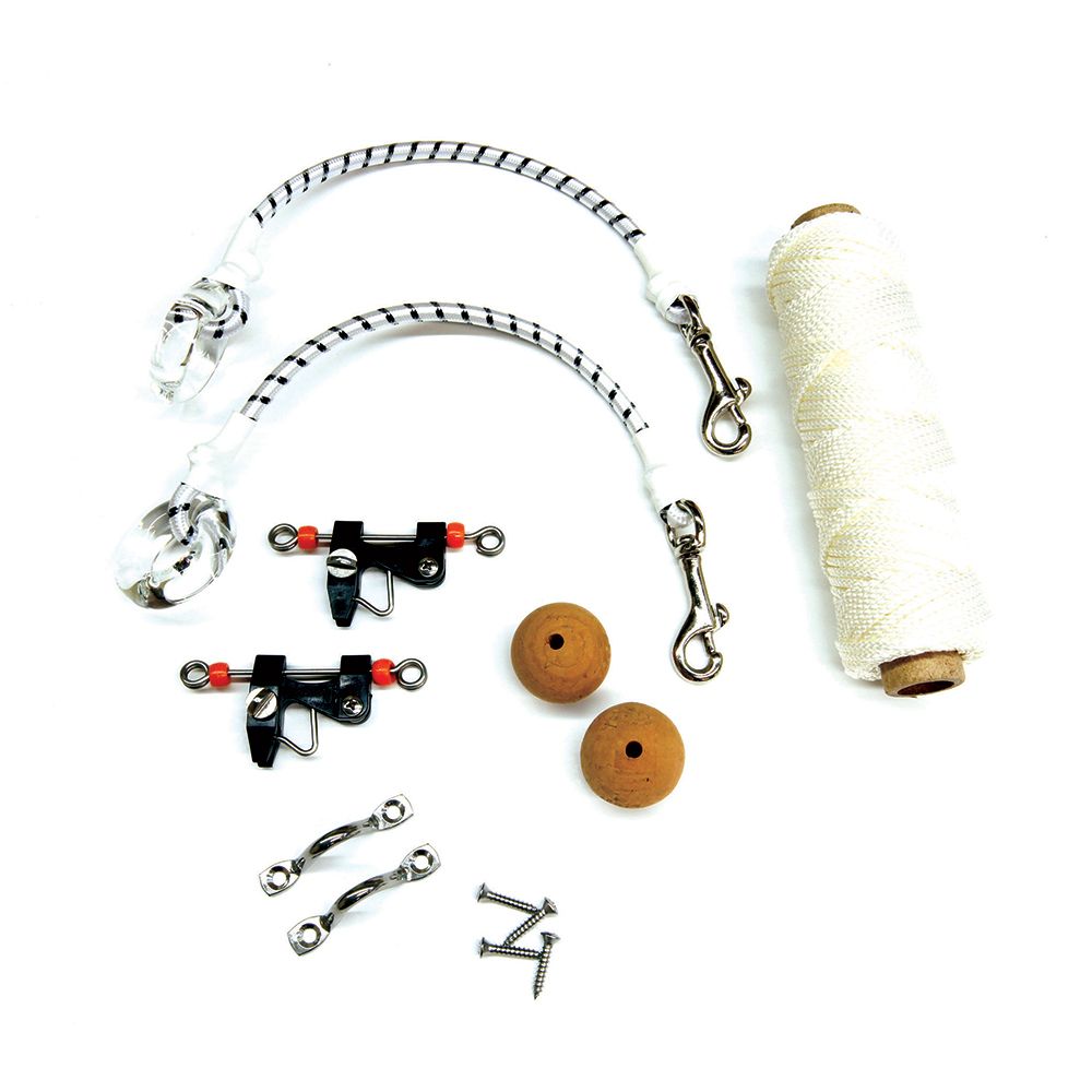 Image 1: Tigress Economy Rigging Kit - White Nylon