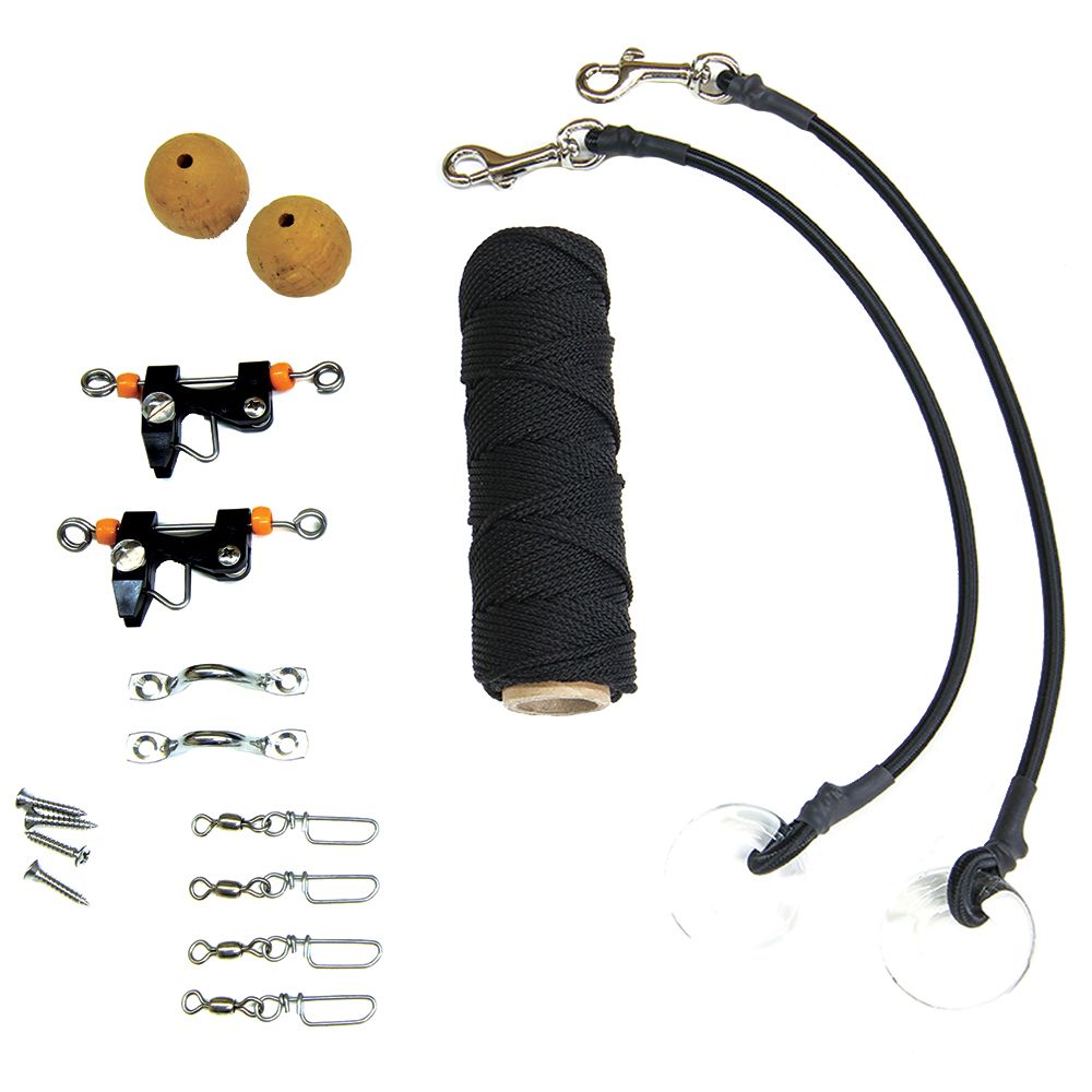 Image 1: Tigress Deluxe Rigging Kit - Black Nylon