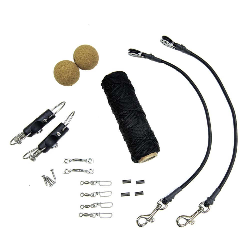 Image 1: Tigress Elite Rigging Kit - Black Nylon