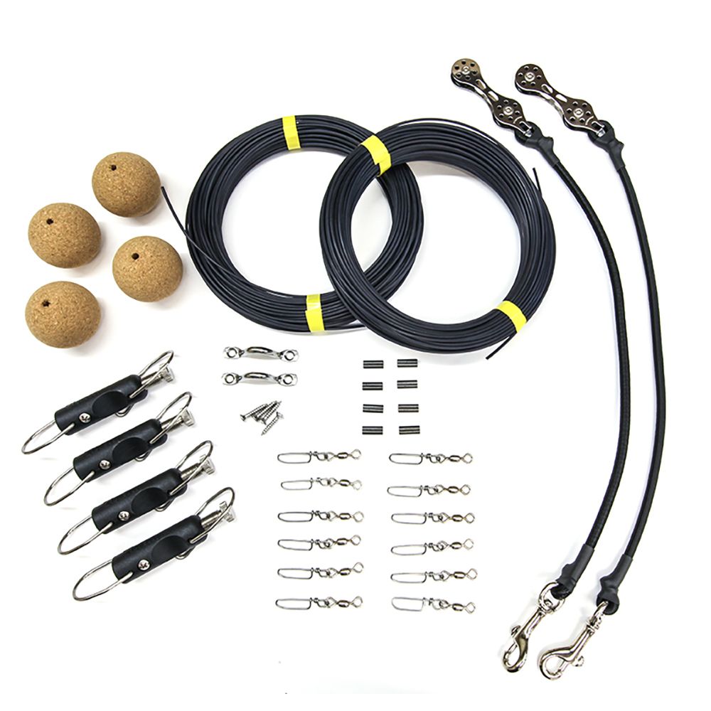 Image 1: Tigress Ultimate Rigging Kit - 400lb Black Mono