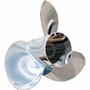 Image 1: Turning Point Express® Mach3™ - Right Hand - Stainless Steel Propeller - E1-1013 - 3-Blade - 10.5" x 13 Pitch