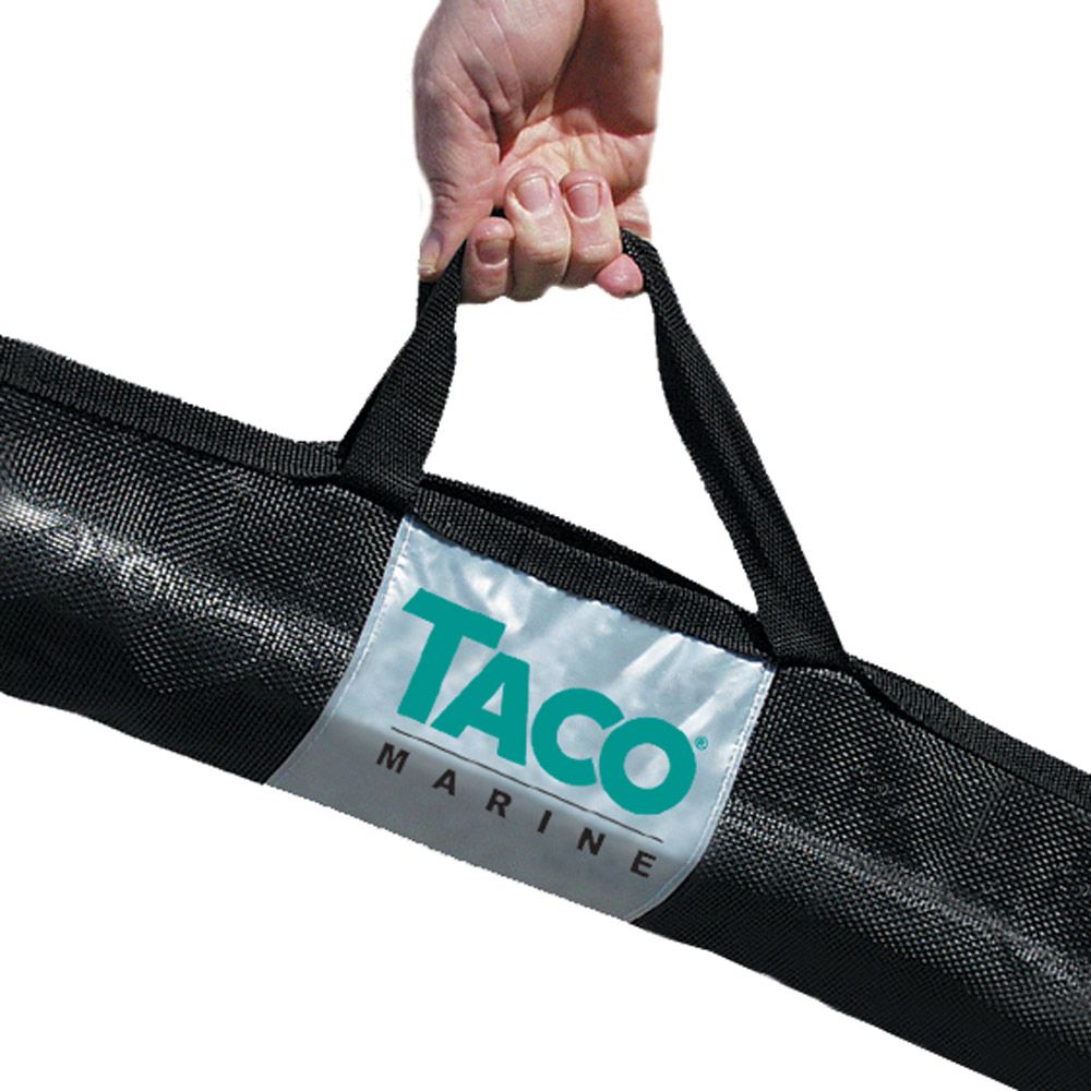 Image 1: TACO Outrigger Black Mesh Carry Bag - 72" x 12"