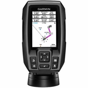 Image 1: Garmin STRIKER™ 4 Fishfinder Worldwide Version w/77/200kHz - 4-Pin Transducer w/Transom & Trolling Motor Mounts