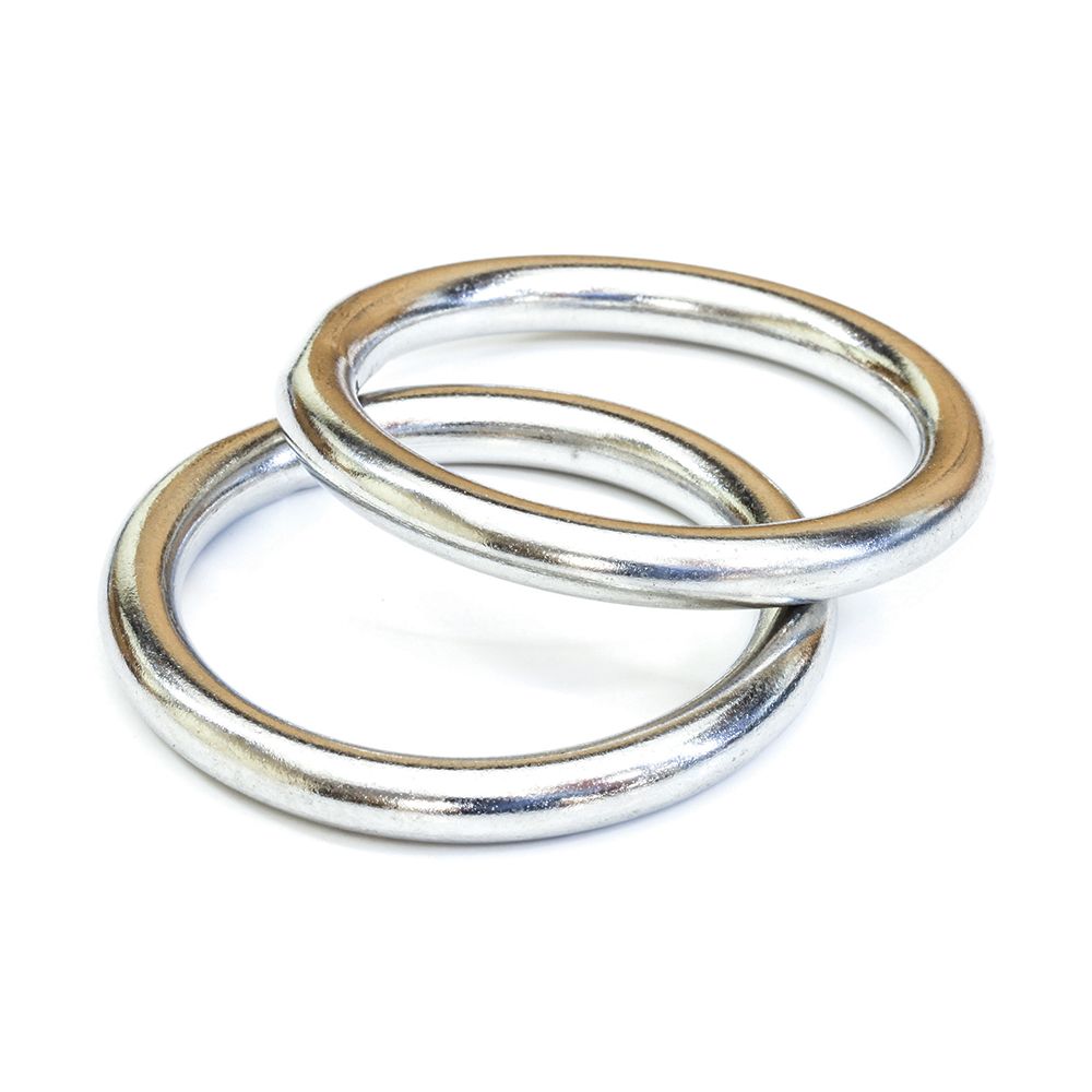 Image 1: Tigress 316 Stainless Steel Rings - Pair