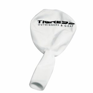 Image 1: Tigress White Helium Ballons