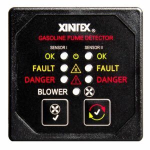Image 1: Fireboy-Xintex Gasoline Fume Detector w/Dual Channel & Blower Control - 12/24V