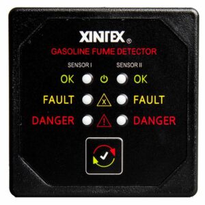 Image 1: Fireboy-Xintex Gasoline Fume Detector w/Dual Channel - 12/24V