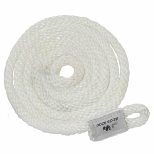 Image 1: Dock Edge Fender Line - 3/8" x 5' - White - 2-Pack