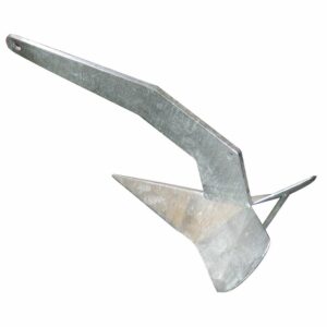 Image 1: Quick Delta Type Anchor - 16lb Galvanized f/23-33' Boats