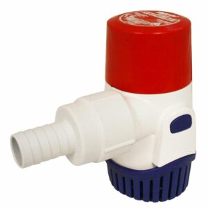 Image 1: Rule 800GPH Electronic Sensing Bilge Pump - 12V