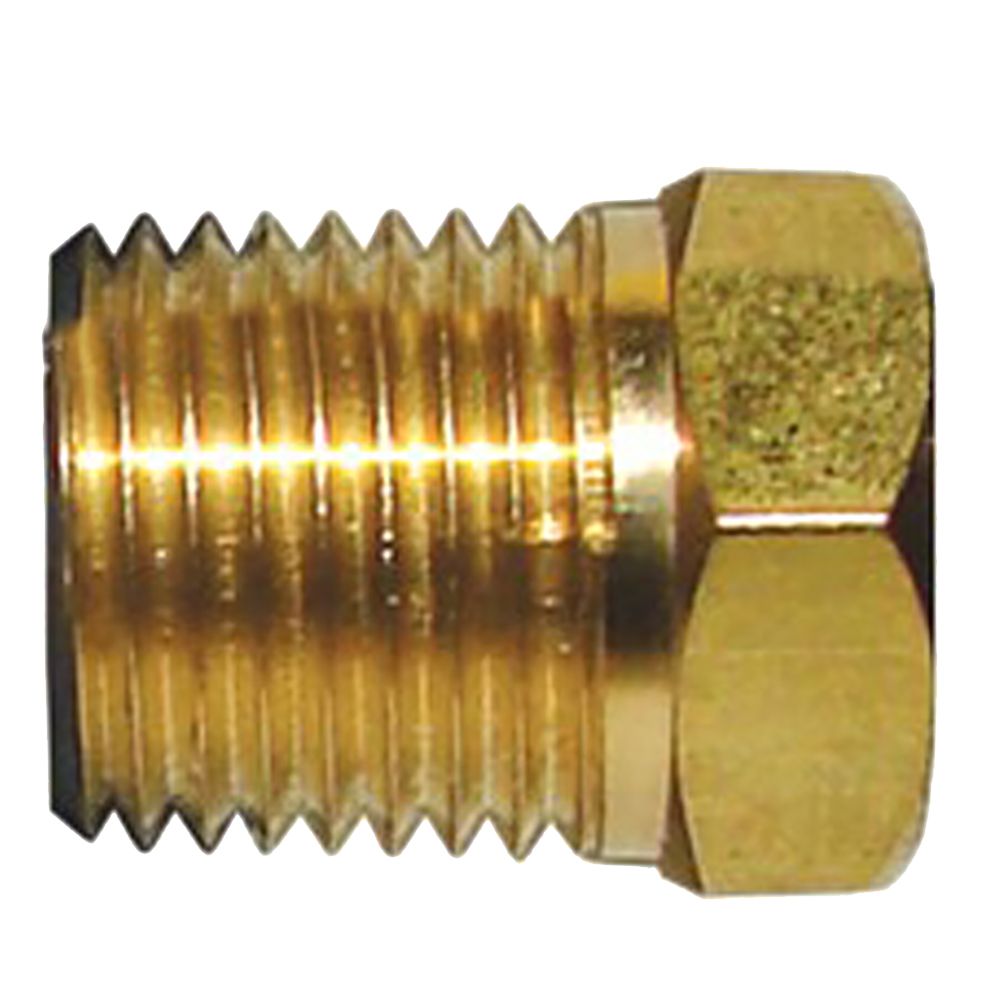 Image 1: Tecnoseal Brass Cap f/M8 Pencil Zinc