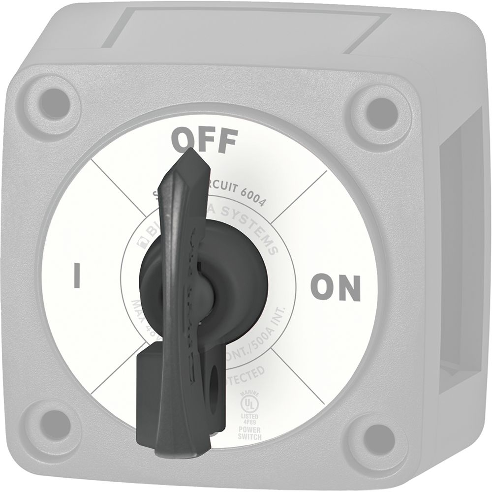 Image 2: Blue Sea 7903200 Battery Switch Key Lock Replacement - Black