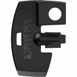 Image 1: Blue Sea 7903200 Battery Switch Key Lock Replacement - Black