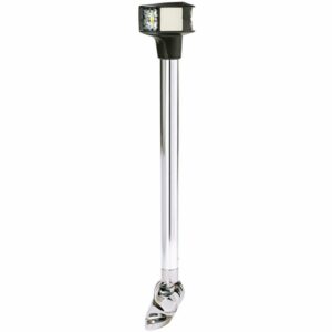 Image 1: Attwood LightArmor Fold-Down Anchor/Masthead Light - 12" - 12V
