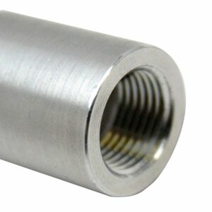 Image 1: Rupp 3/4" x 12" Threaded Aluminum Pipe
