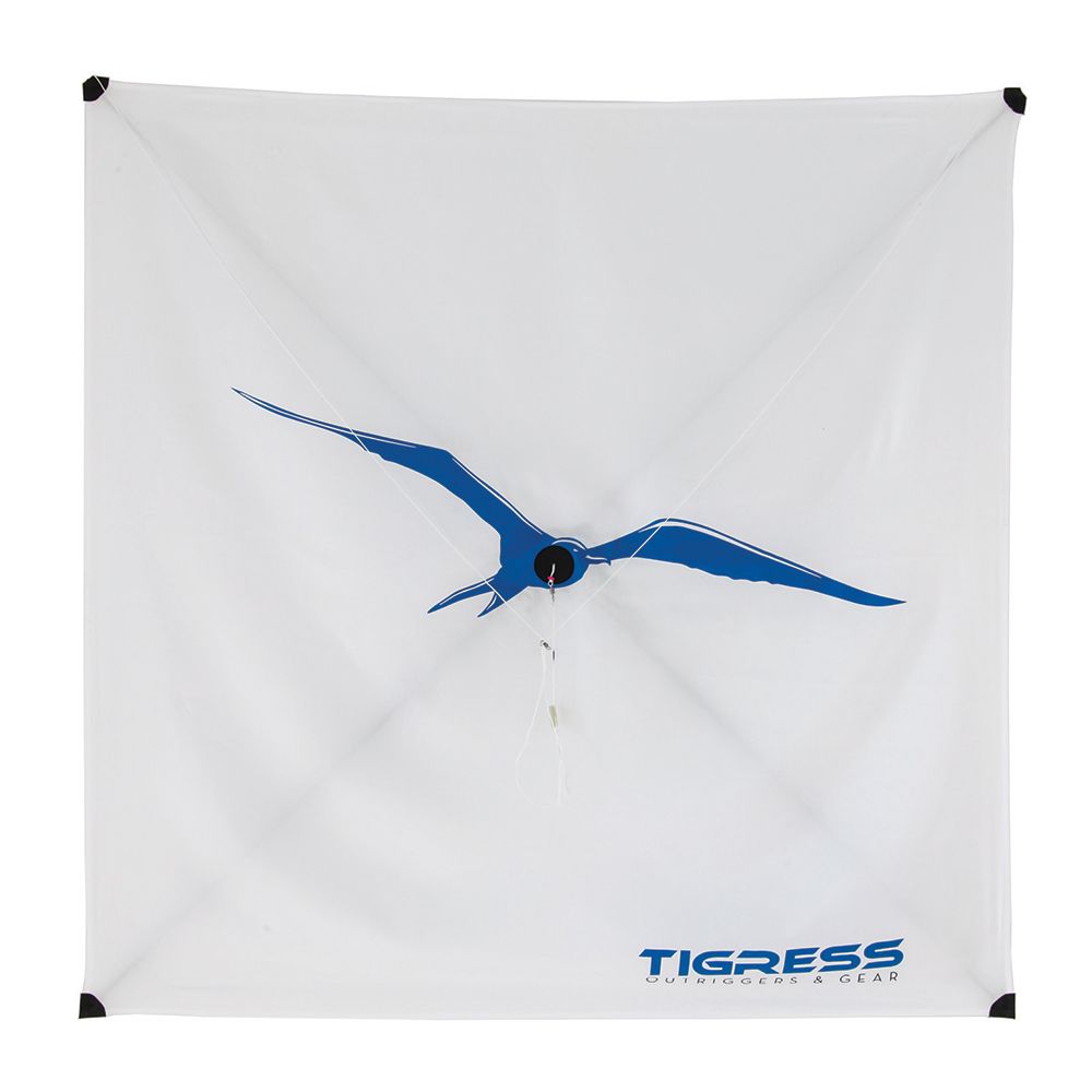 Image 1: Tigress Specialty Lite Wind Kite - White