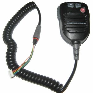 Image 1: Standard Horizon Replacement VHF Mic f/GX2000B, GX2100B, GX2150B, GX2200B - Black