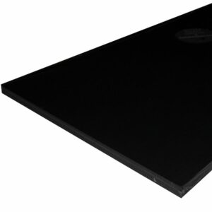 Image 1: TACO Marine Lumber - 12" x 27" x 1/2" - Black Starboard