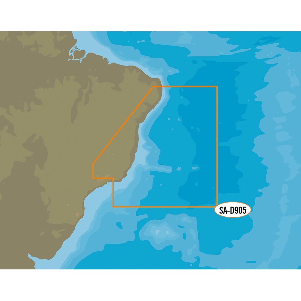Image 1: C-MAP 4D SA-D905 Recife to Rio De Janiero