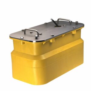 Image 1: Airmar 599 Low/High Frequency - In-Hull Chirp Transducer w/o Connector