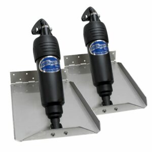 Image 1: Bennett 912ED Electric - Edge Mount Limited Space Trim Tab Kits - 12V