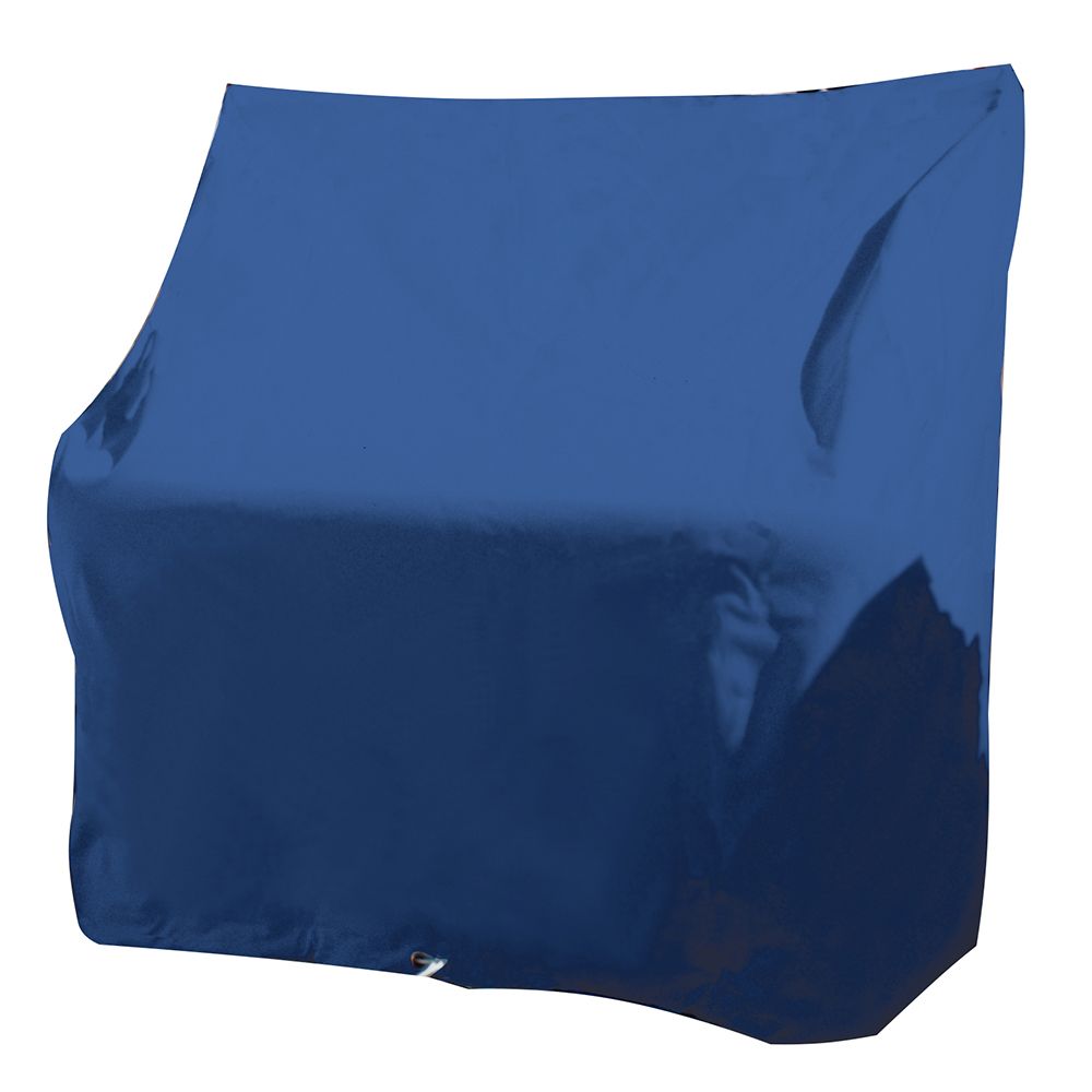 Image 1: Taylor Made Small Swingback Boat Seat Cover - Rip/Stop Polyester Navy
