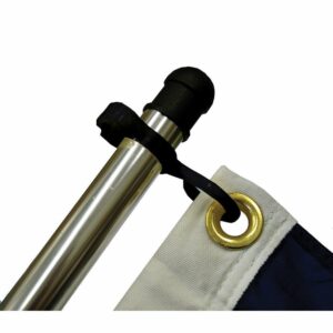 Image 1: Taylor Made Charlevoix® Flag Clip - One-Piece Fits 3/4" Pole
